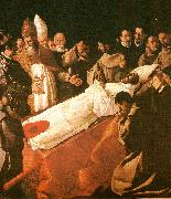 Francisco de Zurbaran death of st. buenaventura Germany oil painting artist